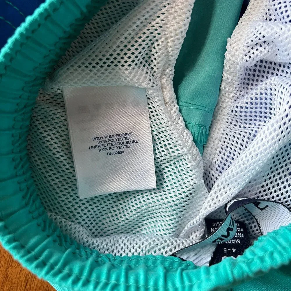Lands' End swim trunks XS 4-5